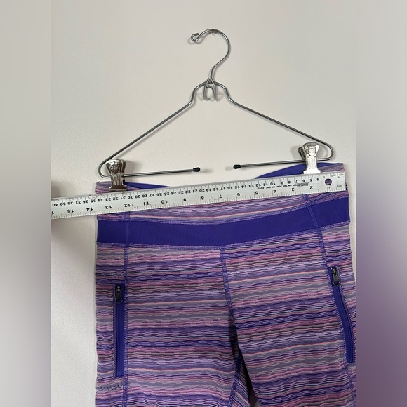 BNWOT Lululemon Inspire Tight II (Mesh) Space Dye Twist Iris Flower Pink Shell - Picture 9 of 13